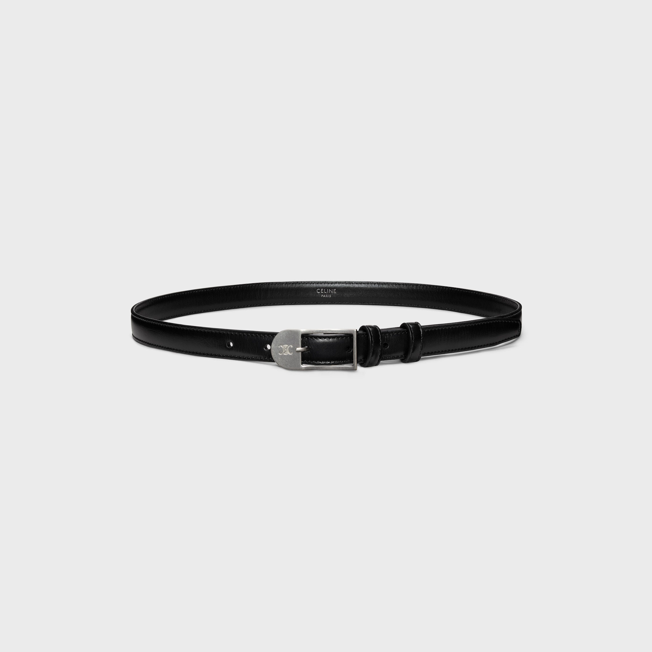 BC-25 ベルト 18mm / トリヨンレザー - ブラック | CELINE