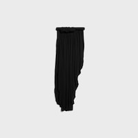 skirt IN viscose jersey - BLACK -  - 1 | CELINE
