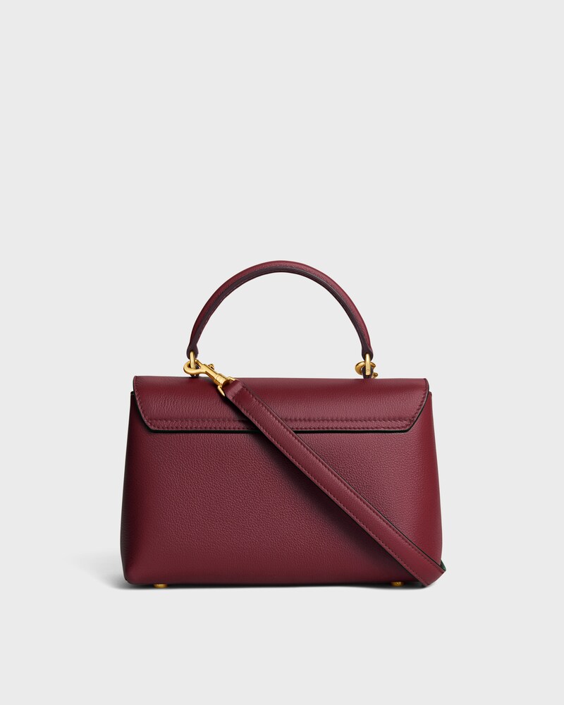 BORSA NINO TEEN MORBIDA IN PELLE DI VITELLO GRANATA - BORDEAUX CHIARO - NINO - 1 | CELINE