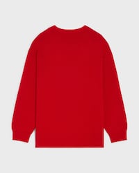 JERSEY OVERSIZE CON CUELLO EN V DE CACHEMIRA. - ROJO/AZUL/NEGRO -  - 2 | CELINE