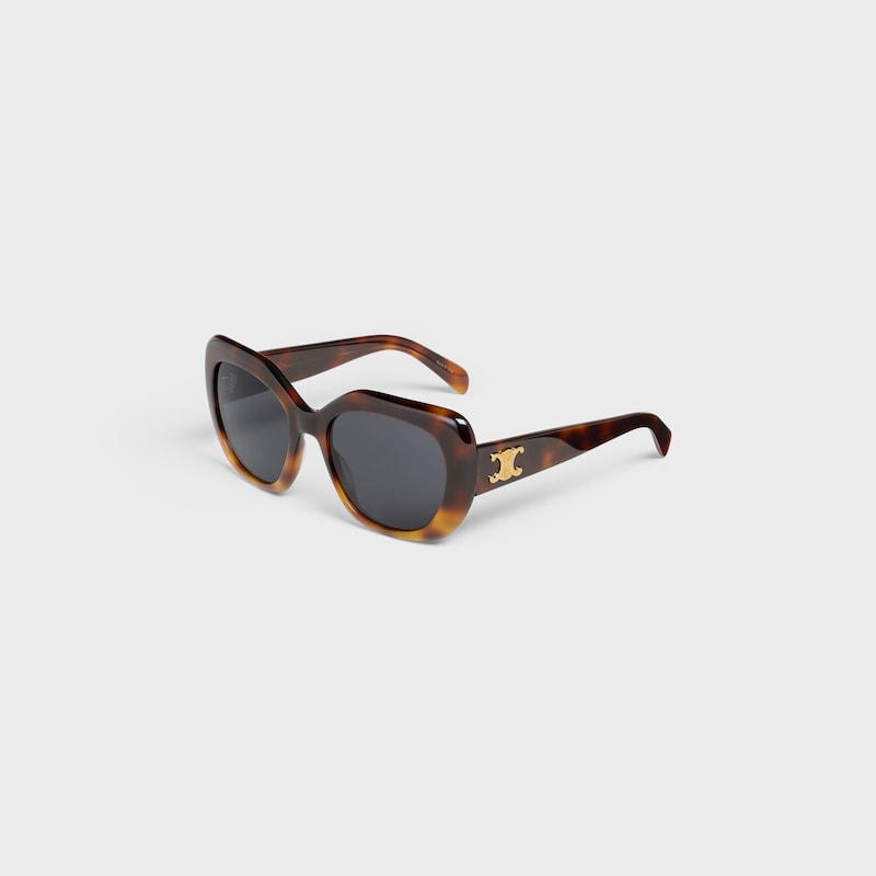 Triomphe 06 Sunglasses in Acetate - GRADIENT HAVANA -  - 1 | CELINE