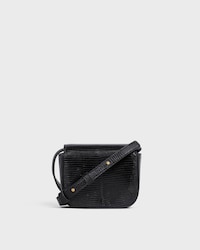 CLAUDE MINI MODÈLE lézard - Noir - MINI SACS - 2 | CELINE