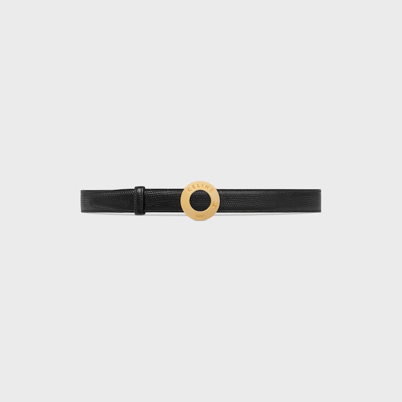 Reversible Strap 25MM IN TAURILLON AND LIZARD EMBOSSED CALFSKIN -  -  - 1 | CELINE