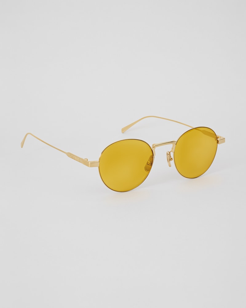 Roundup sunglasses in Yellow - LIGHT GOLD / YELLOW -  - 1 | CELINE