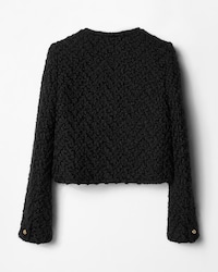 icone jacket IN wool - BLACK -  - 2 | CELINE