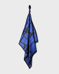 CLIMBING ELEPHANTS FOULARD 90 - BLUE/BLACK -  - 2 | CELINE