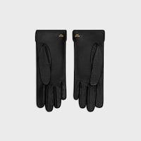 gloves IN leather - BLACK -  - 2 | CELINE