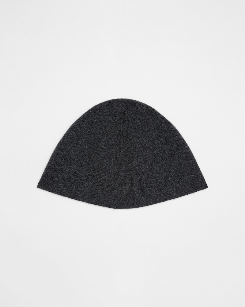 beanie IN wool - DARK GREY/CAMEL -  - 1 | CELINE