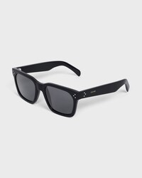 Black Frame 45 sunglasses in Acetate - BLACK -  - 2 | CELINE