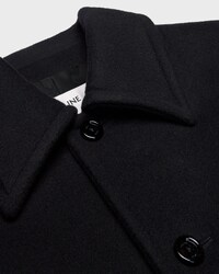 jacket IN double-face wool cashmere - BLACK -  - 2 | CELINE
