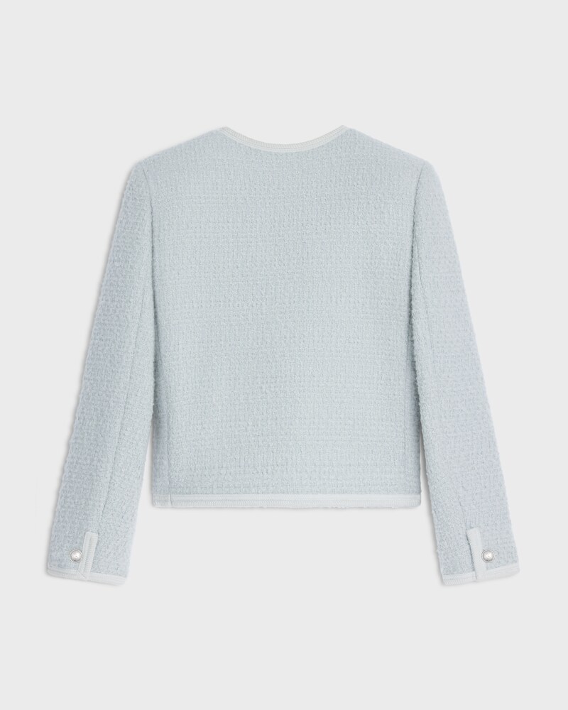 chelsea jacket IN cashmere natt&eacute; - ICE BLUE -  - 1 | CELINE