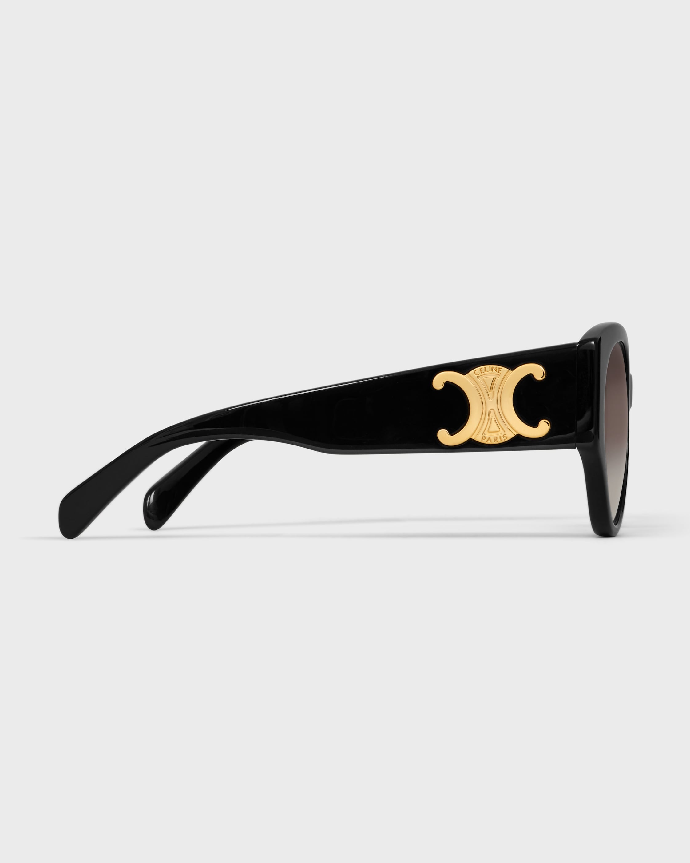 Triomphe XL 03 sunglasses in Acetate - BLACK | CELINE
