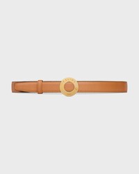 Reversible Strap 25MM IN Natural Calfskin and Triomphe Canvas -  -  - 2 | CELINE