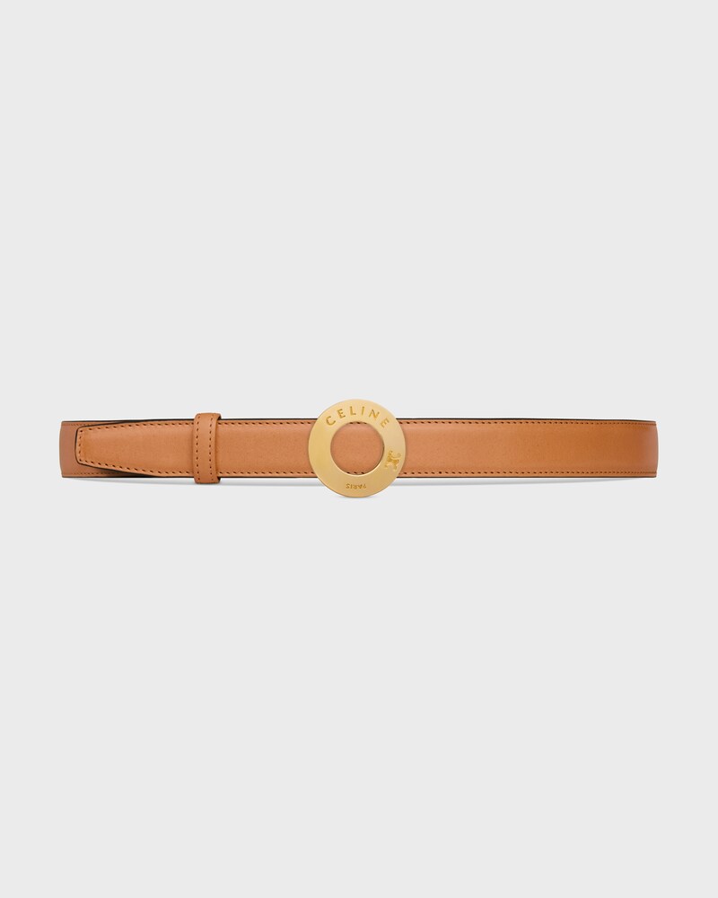 Reversible Strap 25MM IN Natural Calfskin and Triomphe Canvas -  -  - 1 | CELINE