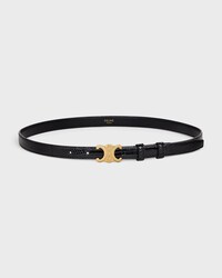 Triomphe Belt 18MM in LIZARD - BLACK -  - 1 | CELINE