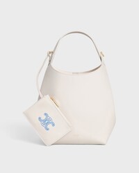 スモールホーボー / サプルスムースカーフスキン - ライス - トートバッグ - 1 | CELINE