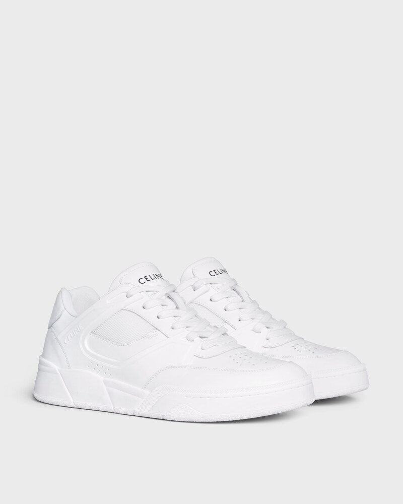 SNEAKER TRAINER CT-09 IN CALFSKIN AND MESH - OPTIC WHITE -  - 1 | CELINE