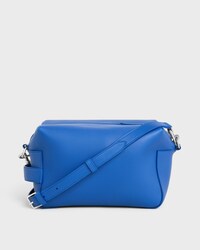 CROSSBODY BAG TAKE AWAY IN SMOOTH CALFSKIN - OXIDE BLUE - CROSS-BODY BAGS - 2 | CELINE