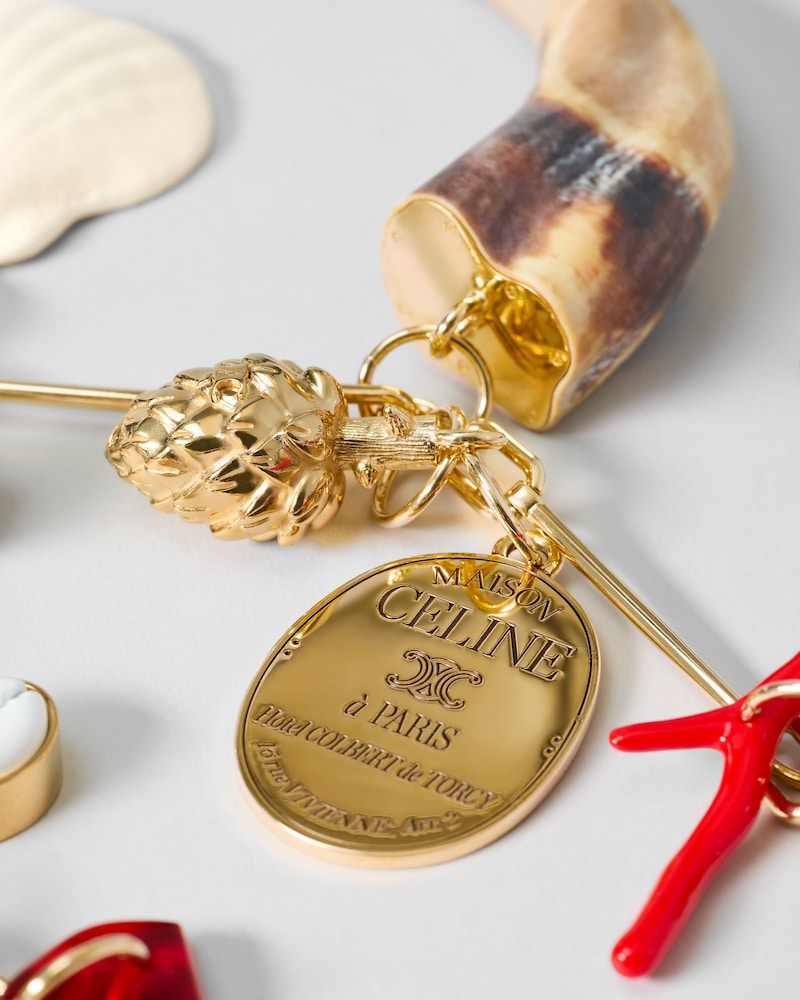 SHORT HEIRLOOM NECKLACE - MULTICOLOR - CHARMS - 1 | CELINE