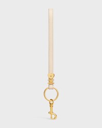 TRIOMPHE CHARM IN SMOOTH CALFSKIN - CREAM - ACCESSORIES - 2 | CELINE