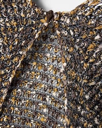 dress IN SHINE TWEED - NOISETTE -  - 2 | CELINE