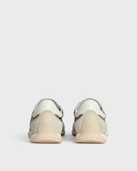 RACER SNEAKER IN NYLON, SUEDE CALFSKIN AND CALFSKIN - Khaki / Grey -  - 2 | CELINE