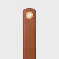 HEBILLA DISC CELINE GRANDE 50 MM DE PIEL DE BECERRO NATURAL FLEXIBLE - TOSTADO -  - 2 | CELINE