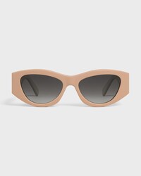 TRIOMPHE 15 sunglasses in Acetate - NUDE -  - 1 | CELINE