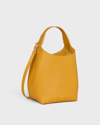 SMALL HOBO IN SUPPLE SMOOTH CALFSKIN - MARIGOLD - SHOULDER BAGS - 2 | CELINE