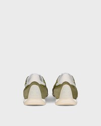 RACER SNEAKER IN NYLON, SUEDE CALFSKIN AND CALFSKIN - OLIVE -  - 2 | CELINE