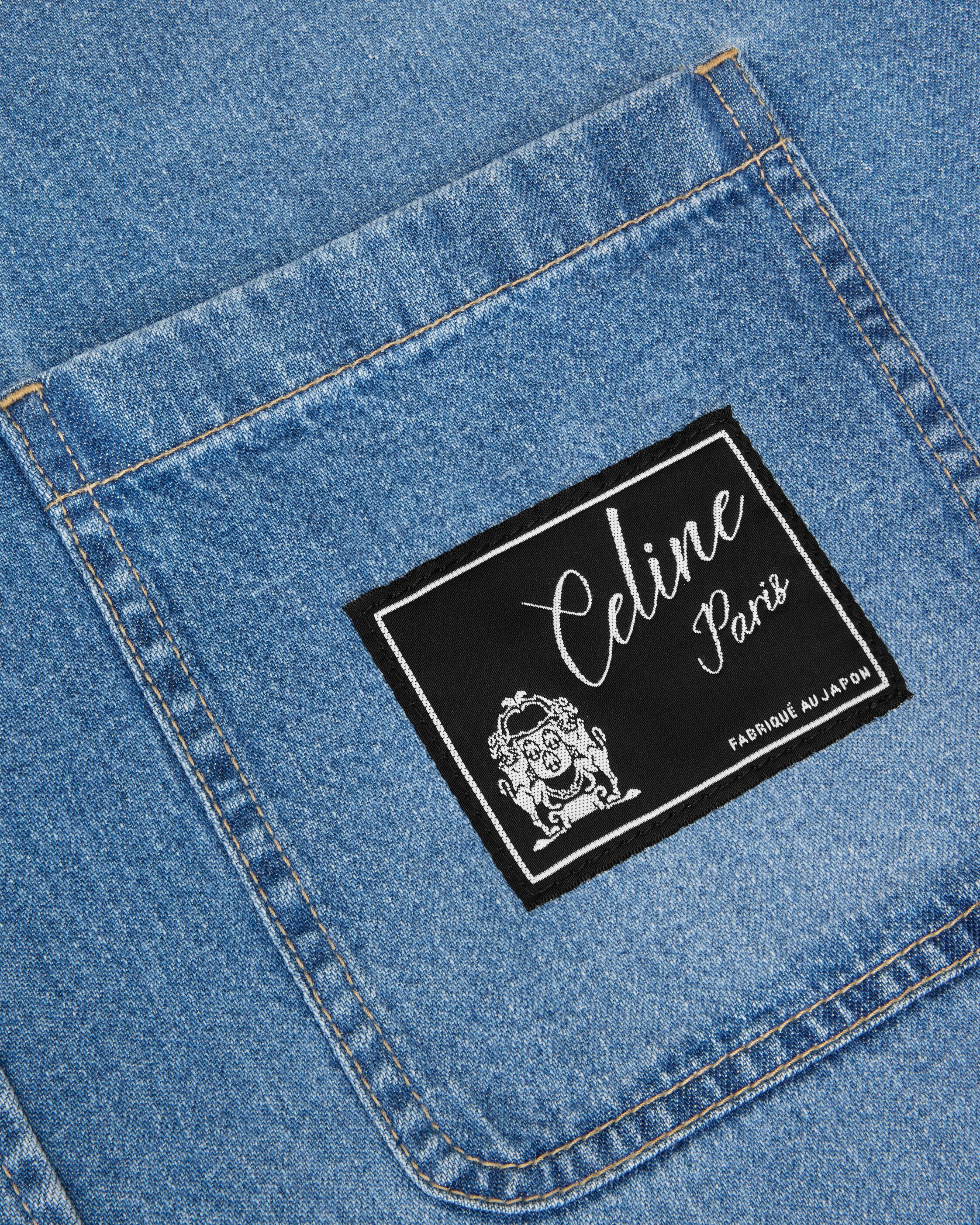 shirt IN COTTON DENIM - INDIGO WHISPER | CELINE