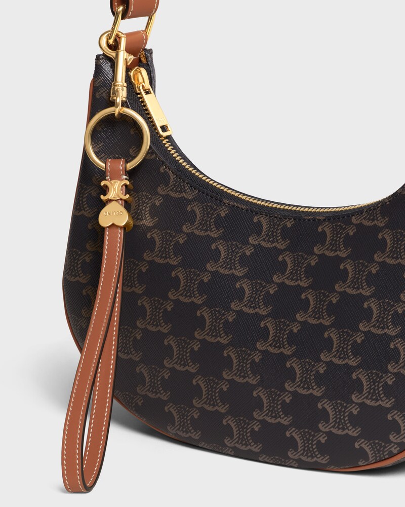 TRIOMPHE CHARM IN SMOOTH CALFSKIN - TAN - ACCESSORIES - 1 | CELINE