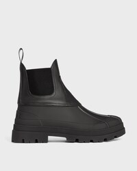 CELINE RILEY ANKLE BOOT IN CALFSKIN - BLACK -  - 1 | CELINE