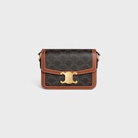TEEN TRIOMPHE TASCHE AUS Triomphe Canvas und Kalbsleder - Tan - TRIOMPHE CANVAS COLLECTION - 1 | CELINE