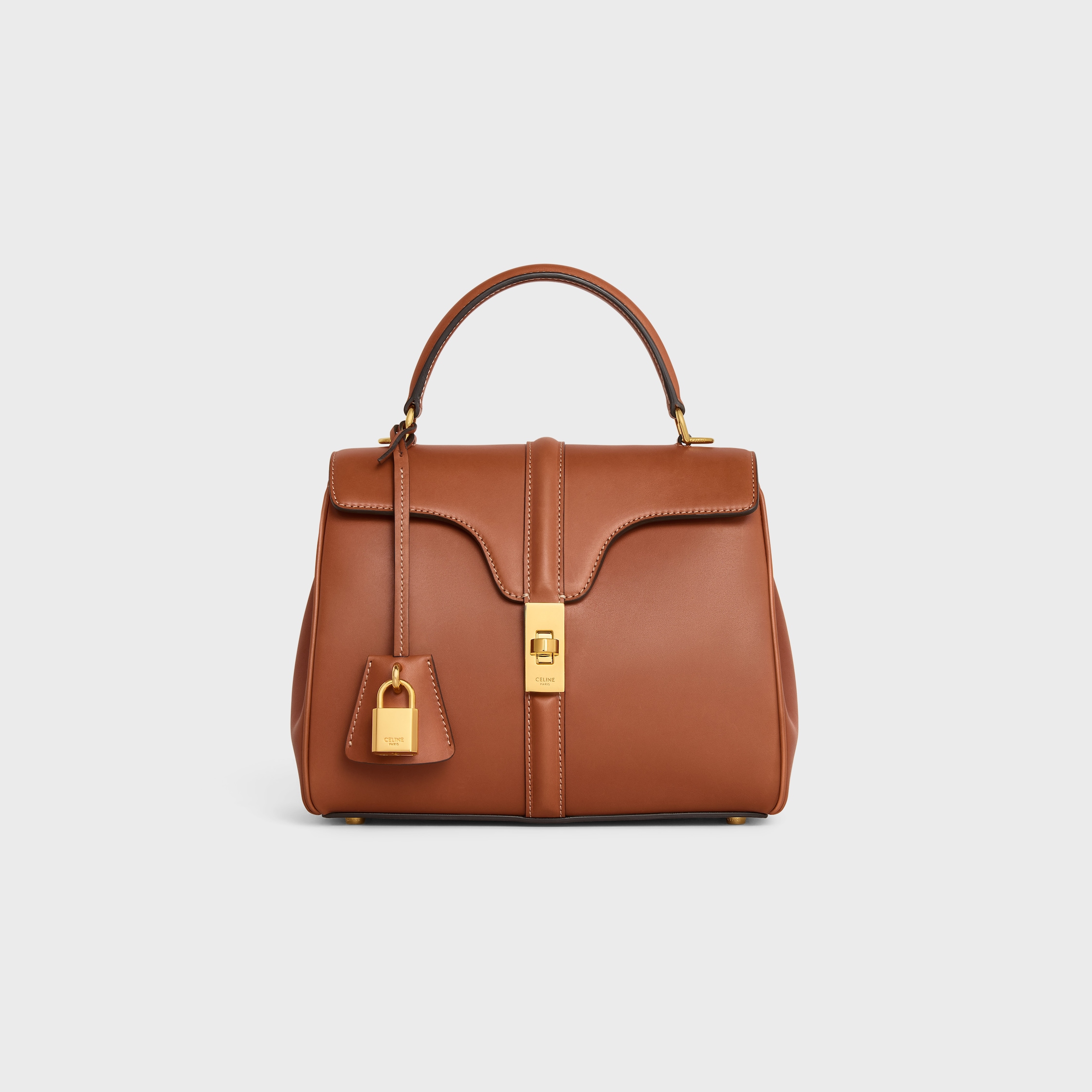 Small 16 Bag IN natural calfskin - TAN | CELINE