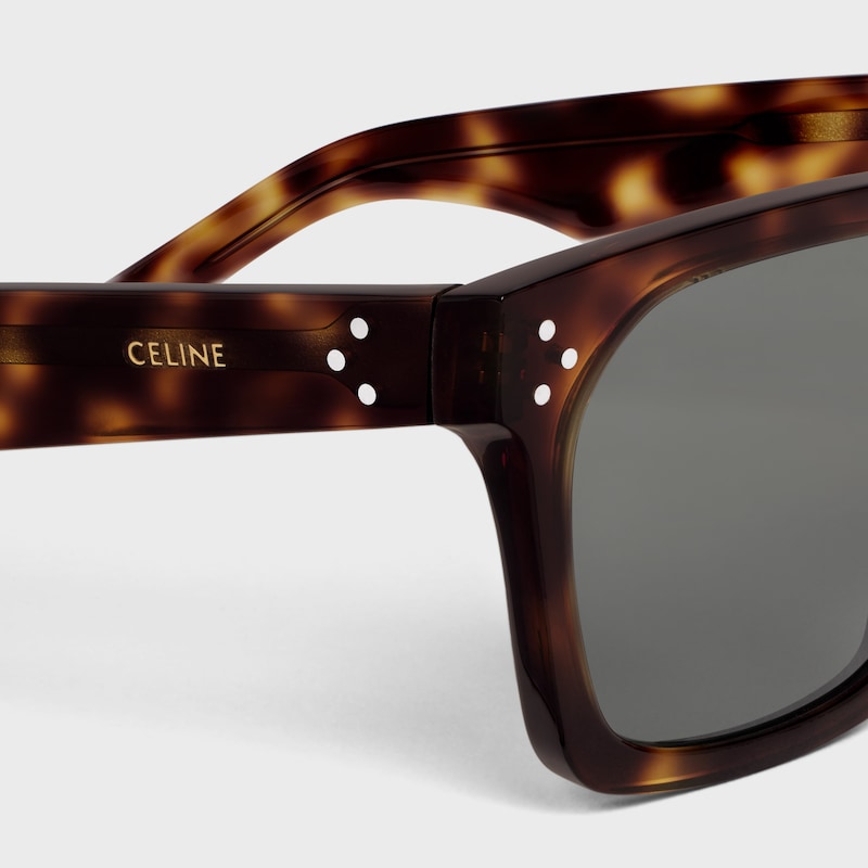Óculos de Sol Black Frame 45 em Acetato - CARAMEL HAVANA -  - 1 | CELINE