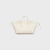 LITTLE LUGGAGE IN GRAINED CALFSKIN - WHITE COTTON - GIFTS FOR HER - 2 | CELINE