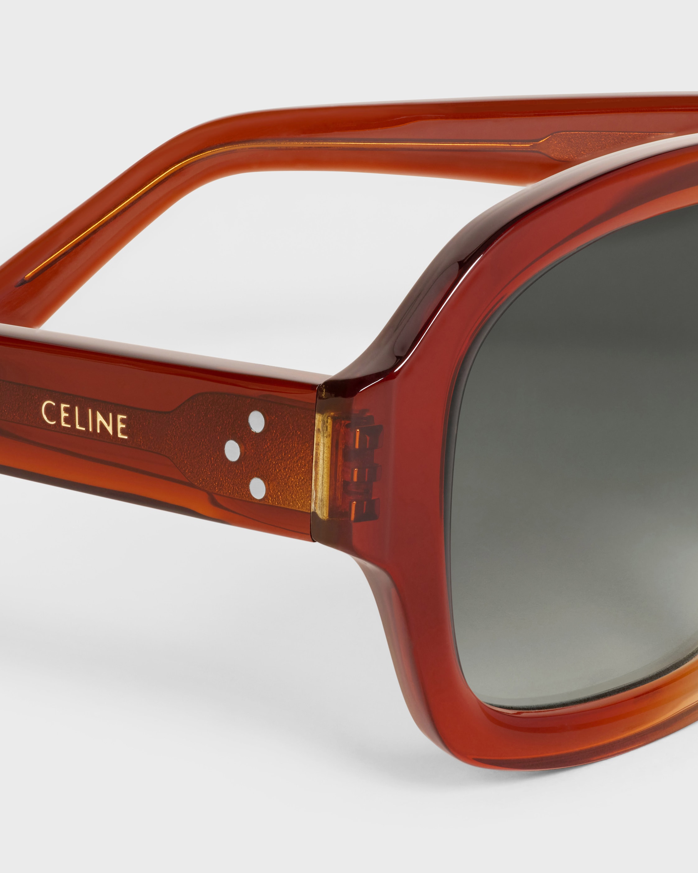 Black Frame 62 sunglasses in Acetate - GRADIENT ORANGE | CELINE