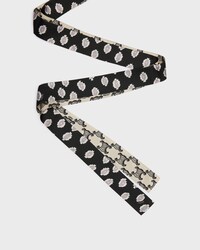 ribbon IN SILK TWILL - Black Vanilla -  - 2 | CELINE