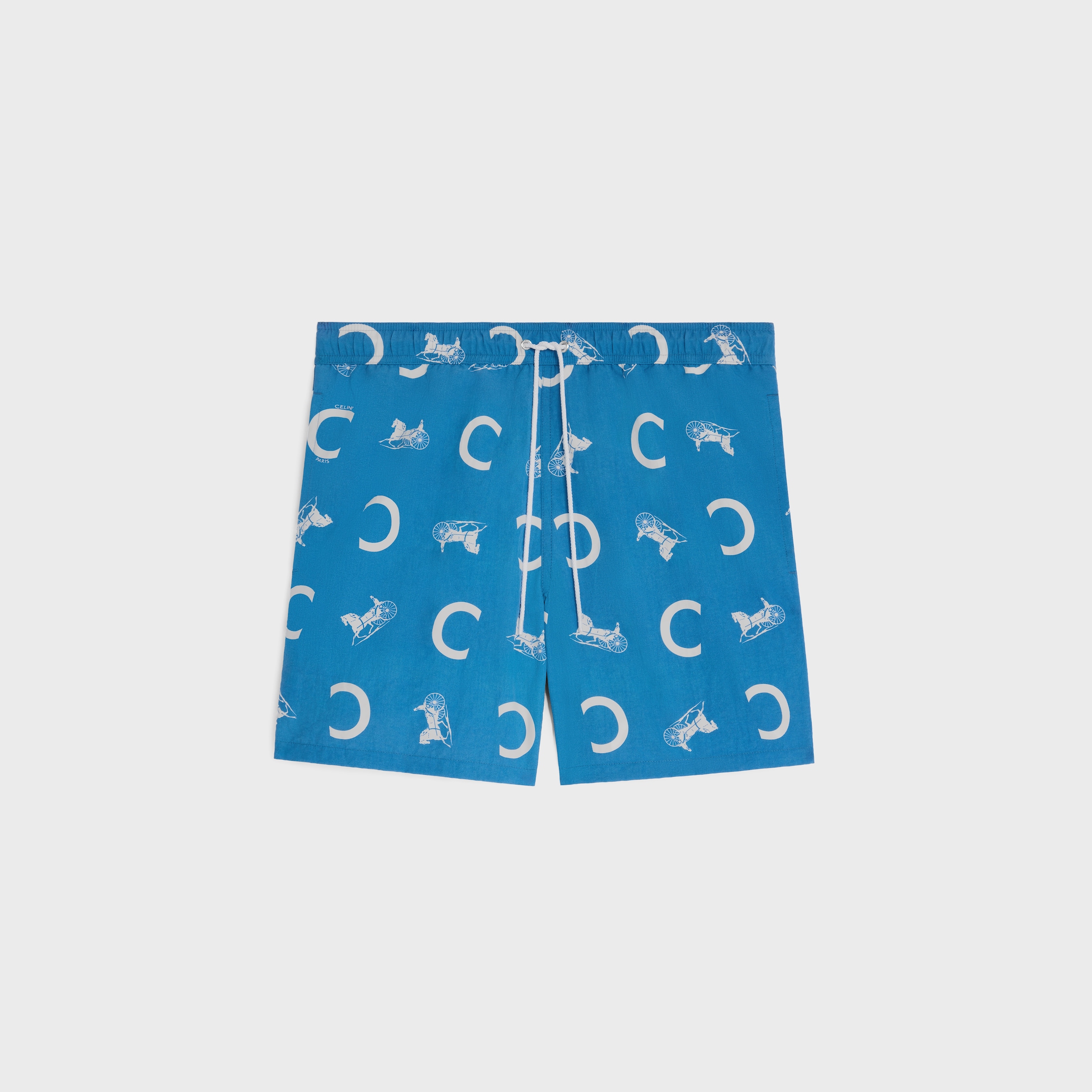 CELINE HOMME セリーヌ　メンズ　水着　swim shorts swimsuit shorts IN nylon - NAVY/BLUE | CELINE
