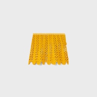 mini skirt IN cotton crochet - LIGHT ORANGE -  - 1 | CELINE