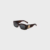 Triomphe XL 01 Sunglasses in Acetate - RED HAVANA -  - 2 | CELINE