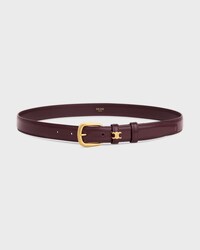 CEINTURE VIVIENNE 25 Taurillon - DEEP BURGUNDY -  - 1 | CELINE