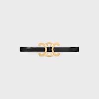 TRIOMPHE HÜFTGÜRTEL 25 mm AUS Taurillonleder - SCHWARZ -  - 2 | CELINE