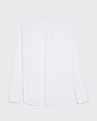 CAMISA HOLGADA DE POPELINA DE ALGODÓN - BLANCO -  - 2 | CELINE
