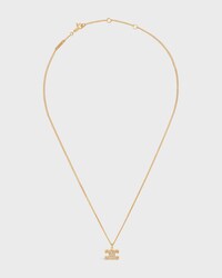 Triomphe Rhinestone Necklace in Brass with Gold Finish and Crystals - GOLD - EXCLUSIVE SELECTION - 1 | CELINE