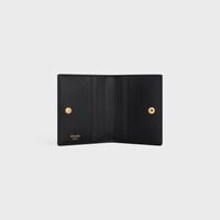 PORTE-CARTES TRIOMPHE veau brillant - Noir - PORTE-CARTES - 2 | CELINE