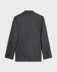 veste classique toile de laine légère - ANTHRACITE -  - 2 | CELINE