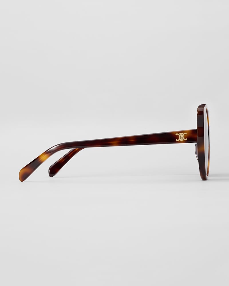 Triomphe Mini 03 sunglasses in Acetate - CLASSIC HAVANA -  - 1 | CELINE