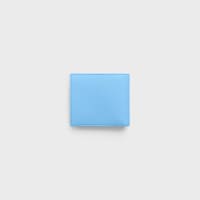 Bi-fold Wallet IN SMOOTH LAMBSKIN - SKY BLUE / RED - WALLETS - 2 | CELINE